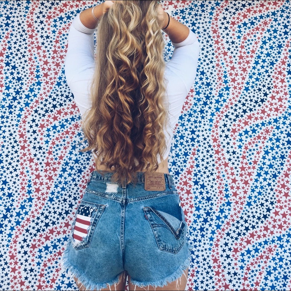 Levi’s High Rise Shorts